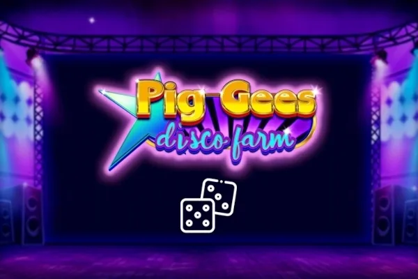 Pig Gees Disco Farm Dice